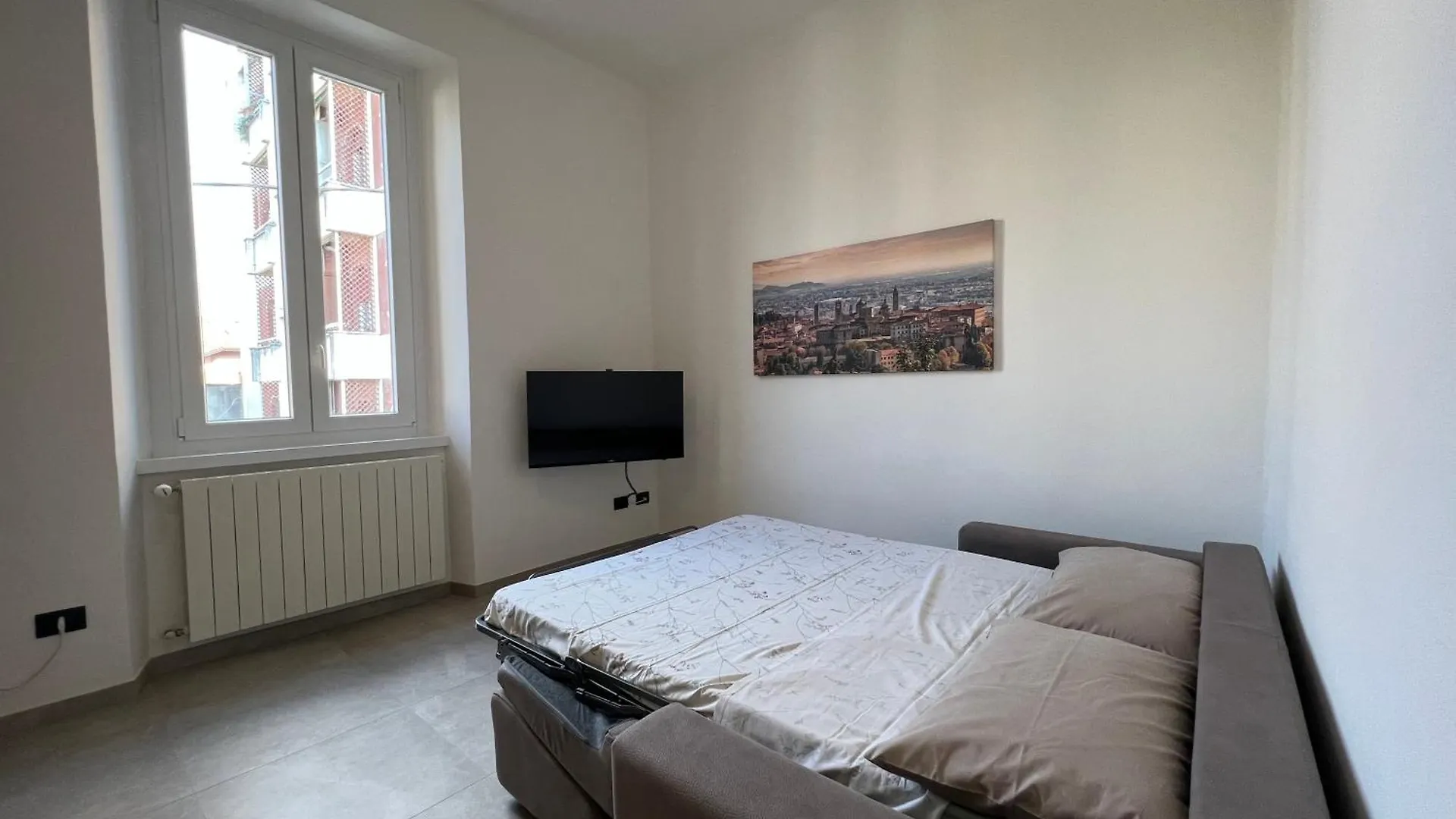 شقة Casa Redona - Nuovo Elegante Loft Free Wifi 4 Pax بيرغامو